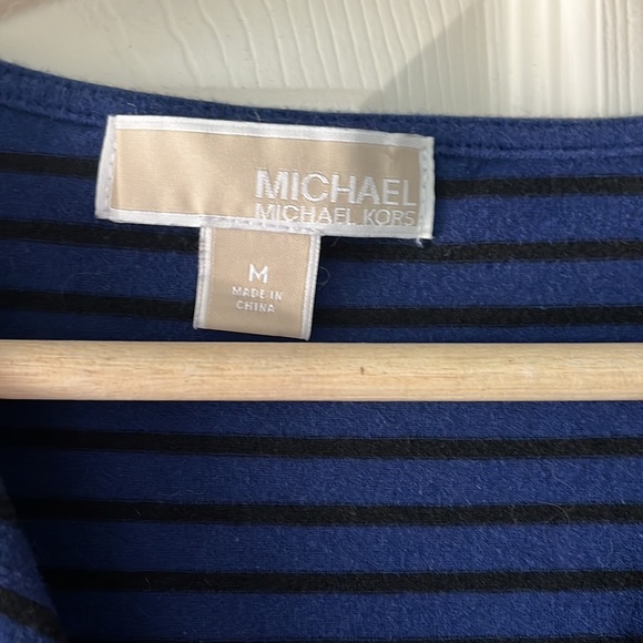 Michael by Michael Kors stripped zip top - Picture 2 of 7